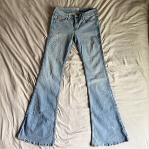 Hollister Light Blue Flared Jeans